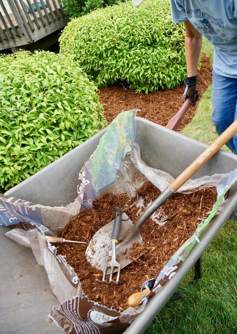 Mulch Bed Installation